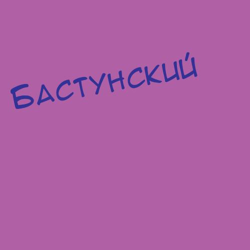 Бастунский