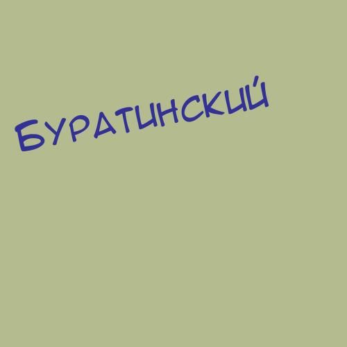 Буратинский