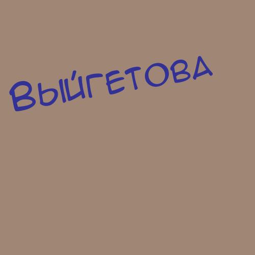 Выйгетова