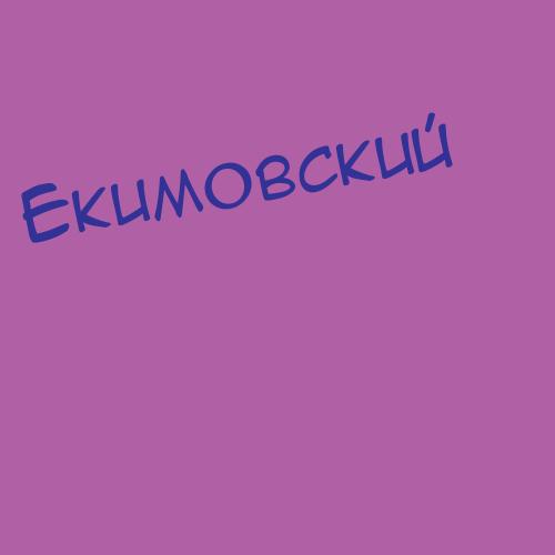Екимочкин